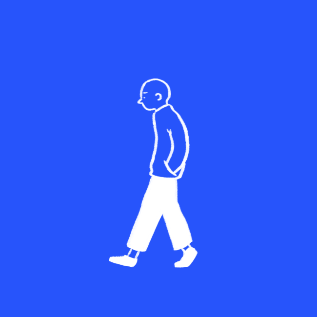 Walking figure