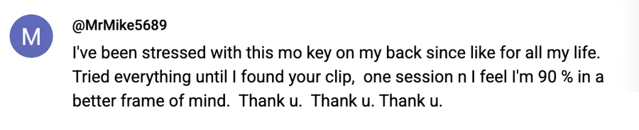 Meditation student review