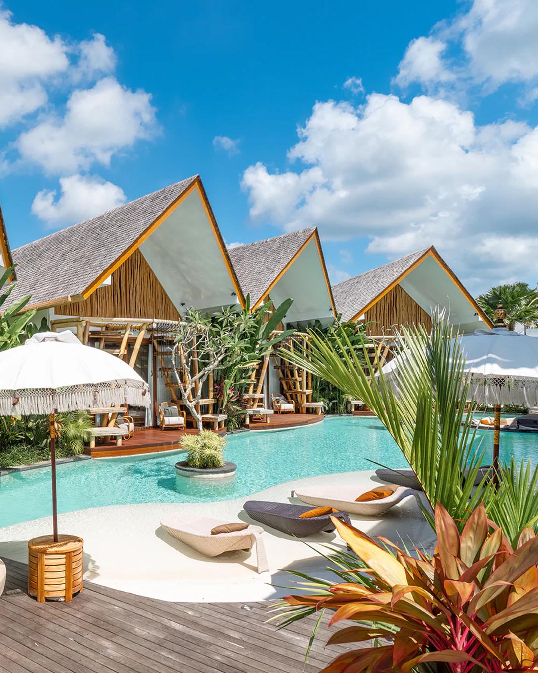 The Oasis retreat center in Canggu