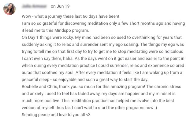 Student testimonial 9