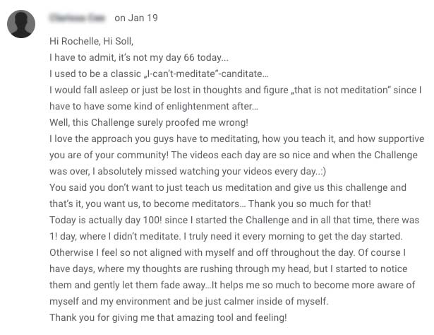 Student testimonial 15