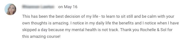 Student testimonial 1