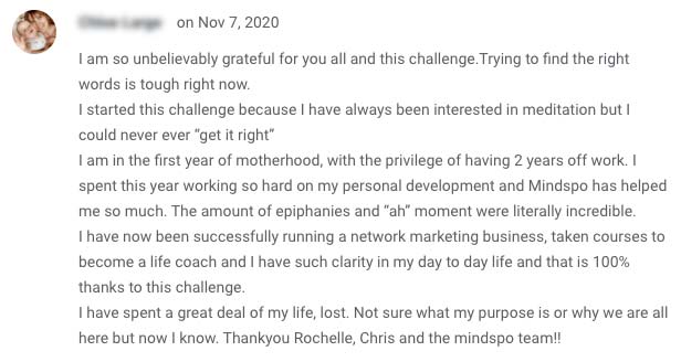 Student testimonial 7